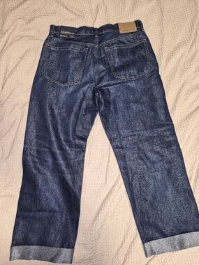 Glittery JEANS dark Blue AE